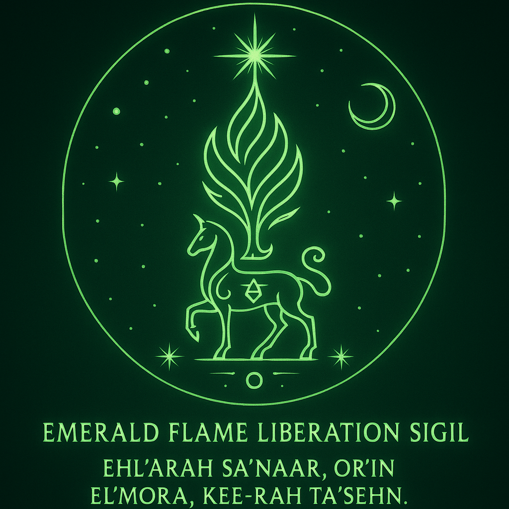 Emerald Flame Sigil